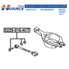 4086008700 Huance Camber Adjusting Eccentric Bolt Kit for Nissan & Infiniti