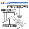 HCPX Manufacturing Auto Parts Camber Adjusting Eccentric Bolt Kit for HYUNDAI&KIA 54640-3R000
