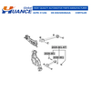 HCPX Manufacturing Auto Parts Camber Adjusting Eccentric Bolt Kit for CHRYSLER&DODGE&JEEP K06508486AA