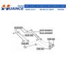 90119-14079 Huance Camber Adjusting Eccentric Bolt Kit for TOYOTA&LEXUS