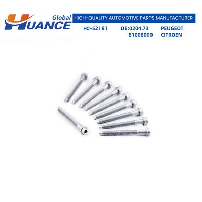 HCPX Manufacturing Auto Parts Engine Cylinder Head Bolt for PEUGEOT&CITROEN 0204.73/81008000