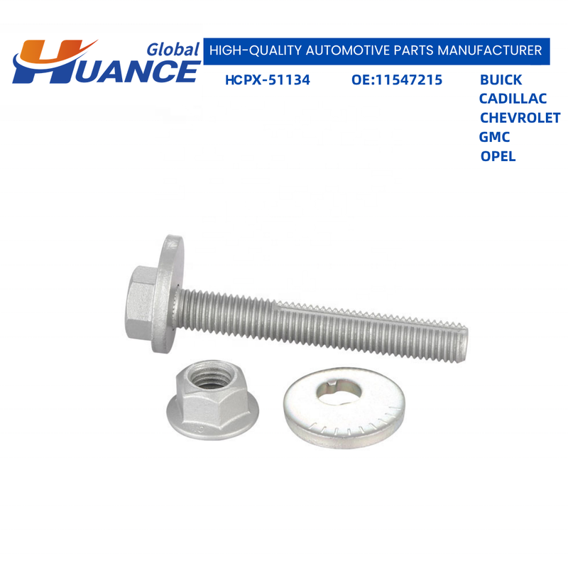 HCPX Manufacturing Auto Parts Camber Adjusting Eccentric Bolt Kit for BUICK&CADILLAC&CHEVROLET&GMC&OPEL 11547215