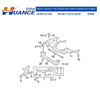 W711810-S439 Huance Camber Adjusting Eccentric Bolt Kit for FORD