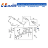 W708748-S439 Huance Camber Adjusting Eccentric Bolt Kit for FORD&LINCOLN