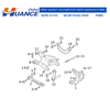W716342-S439 Huance Camber Adjusting Eccentric Bolt Kit for FORD&LINCOLN
