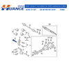 W708748-S439 Huance Camber Adjusting Eccentric Bolt Kit for FORD&LINCOLN