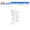 54459-EN12A Huance Camber Adjusting Eccentric Bolt Kit for NISSAN